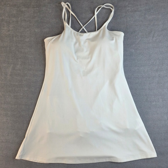 Under Armour Dresses & Skirts - Under Armour Play Up Dress White‎ SS 2024 Athletic Tennis Golf Mini Dress Large